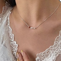 Collier en acier inoxydable 316L en gros à prix abordable, motif os de serpent, pendentif petit poisson, bijoux unisexes tendance, ensemble cadeau plaqué argent