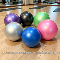 Ballon de Pilates mat de 25 cm pour l'entraînement du plancher pelvien, la récupération post-partum et l'équilibre corporel – Idéal pour la maison et le studio