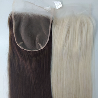 Perruque en dentelle suisse 613 Blonde Cheveux Humains Bruts 4x4 5x5 6x6 HD Fermeture en Dentelle de Soie Vente en Gros Lots de Cheveux Fermeture Usine
