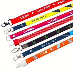 Wholesale Customized Cheap Badge Reel Name Holder Id Card Printed Logo <b>Lanyard</b> - Product Image 1