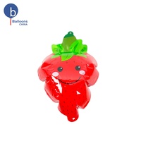 Ballons en feuille auto-gonflants de la série Fruits, jouets pour enfants pour la décoration de gâteaux de fête, comprend pastèque, banane, ananas pour Noël