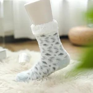 2023China Hot Selling Mink Autumn And Winter Super Thick Stockings Floor Socks