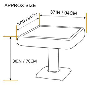 Table de Mahjong Automatique Table de Mahjong Pliante en Métal avec Roues Table de Mahjong Automatique Silencieuse - Product Image 6