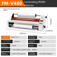 Laminadora de Rollo Semiautomática con Control Digital de Temperatura, 335 mm, Laminación en Caliente y Frío, para Oficina y Fotos, Gran Venta