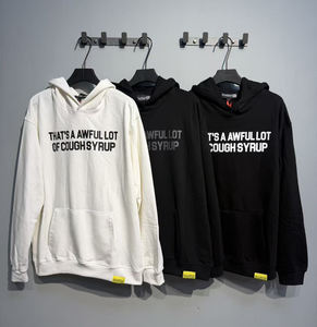 Sweat-shirts à capuche 100 % coton de qualité supérieure, très demandés, avec motif « THAT'S A AWFUL LOT OF COUGH SYRUP », personnalisables pour hommes - Product Image 2