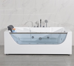 Bañera de hidromasaje para interiores y exteriores/bañera de spa, masaje, 2 parejas de vidrio, bañera de hidromasaje, <span class=keywords><strong>1</strong></span> pieza, diseño gráfico, Reversible moderno - Product Image 3