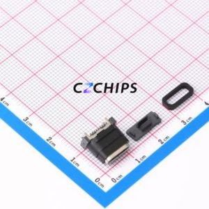 GT-USB-7096DA USB <b>Connector</b> SMD <b>Connector</b> ( <b>Connector</b> Type: Type-C )( Protocol Standard: USB 2.0 )( Gender: Female ) - Product Image 1