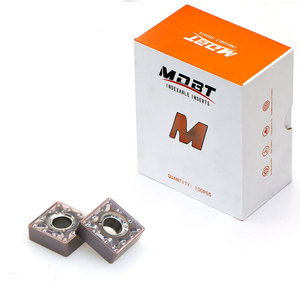 Insertos de torneado de carburo SNMG120408 | Herramientas de corte de torno CNC SNMG Proveedor de precio de fábrica - Product Image 1