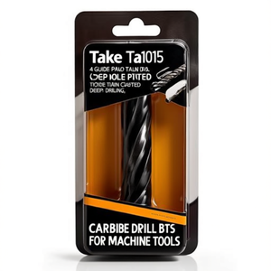 Ttake Ta1015 Universal Carbide <b>Drill</b> Bit 4 <b>Guide</b> Pads Nano TiAlN Coated Deep Hole Drilling - Product Image 2