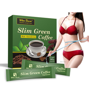 Café <span class=keywords><strong>Verde</strong></span> Adelgazante Detox, <span class=keywords><strong>Quema</strong></span> <span class=keywords><strong>Grasa</strong></span> Abdominal, Café para Adelgazar la Barriga para Adultos, 18 Sobres/caja - Product Image 1