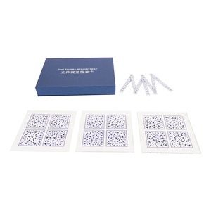 Nouveau testeur stéréo de vision ophtalmique le tableau d'inspection stéréoscopique d'optométrie Frisby Stereotest Randot - Product Image 4