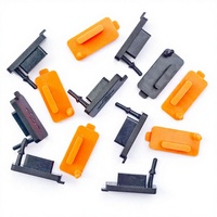 Prise USB en silicone, prise femelle USB-A, étanche, anti-poussière, cache-poussière pour port de décharge, modèle ZD-156, couleurs noir/orange