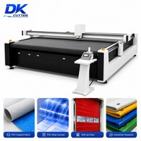 PVC-Planenschneidemaschine CNC-Messerschneider für Industrietücher, PVC-Vorhänge, beschichtete Textilien und technische Textilien