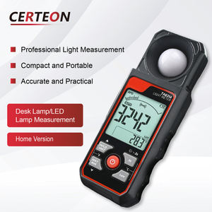 เครื่องวัดแสงดิจิตอลแบบพกพาพร้อมหน้าจอ LCD ความแม่นยำสูง วัดได้ถึง 200000 ลักซ์ - Product Image 2