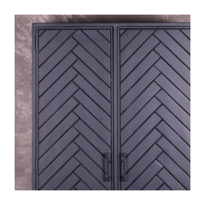 ตู้เก็บของโลหะอัลมิราห์สีดำ ขนาด 200x45x90 ซม. ทนทาน กว้างขวาง และแข็งแรง สำหรับจัดเก็บเสื้อผ้าและเครื่องประดับ - Product Image 4