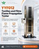 Testeur de propagation de la flamme pour textiles et films YYF012