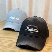 Casquette de baseball classique en gros, à large bord et couronne profonde, grande taille pour hommes et femmes