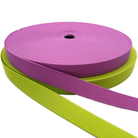 Bande élastique de couleur personnalisée, haute élasticité, ruban de couture pour ceinture de vêtement