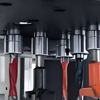 Machine de découpe CNC HSR Wood ATC 9KW pour le MDF, le contreplaqué, les portes, les meubles et les armoires