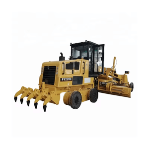 Niveleuse de marque réputée PY220C 220HP avec moteur Cummins, lame avant et ripper arrière, faible coût d'entretien - Product Image 1