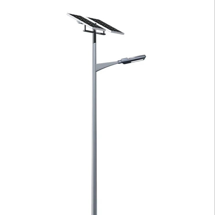 High Lumen 120W-200W Solar LED Street Light IP65 Aluminum ABS for Road for Village and Highway Use