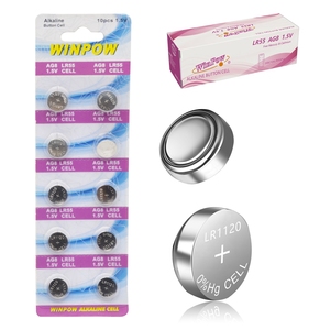 0 HG <span class=keywords><strong>AG1</strong></span> LR626 315 1.3V 4.5V อัลคาไลน์ AG10 LR1130 LR44แบตเตอรี่ AG13 1.5V อัลคาไลน์377กระดุมเซลล์แบตเตอรี่ - Product Image 1