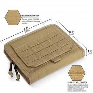 Pochette d'administration tactique étanche Molle personnalisée en gros Sac à outils médical et cartographique EDC avec support OEM - Product Image 2