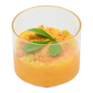 Gobelet à dessert rond en plastique à parois épaisses et à ouverture large, résistant aux hautes températures, pour pudding de noix de coco, mousse, gelée, récipient droit - Product Image 2