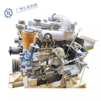 Ensemble de moteur Diesel d'origine japonais d'occasion, moteur complet 4d 33, 4d, 34, 35
