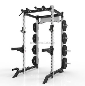 <span class=keywords><strong>POWERMAN</strong></span> Vente en gros haut de gamme pour Smith Machine Power Rack avec construction métallique noire pour entraînement complet du corps, usage commercial - Product Image 6