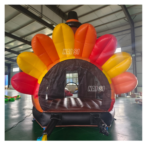 <span class=keywords><strong>Castello</strong></span> Gonfiabile da Esterno di Alta Qualità, Casa Rimbalzante Commerciale a Tema Tacchino per Bambini - Product Image 4