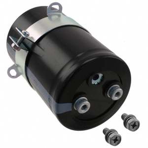 Fournisseurs de composants électroniques d'origine LNC2V472MSEG, condensateurs électrolytiques en aluminium 4700uF ±20% 350V, montage sur châssis - Product Image 1