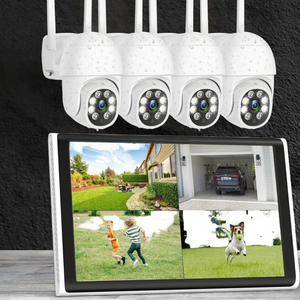 Hongnaer 4CH 3MP Wireless <strong>Security</strong> Camera <strong>System</strong>, Two-Way Audio, SD Card Storage, Outdoor/Indoor <strong>Home</strong> WiFi <strong>CCTV</strong> Kit - Product Image 3