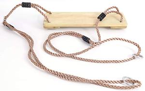 Bán Sỉ Ajustable Sân Chơi Vườn Đặt Gỗ Treo Trong Nhà Bằng Gỗ Ngoài Trời Đu Ghế - Product Image 3