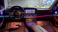 Éclairage d'ambiance 64 couleurs Symphony pour Mercedes Benz Classe E W213, éclairage intérieur de voiture, accessoires auto.