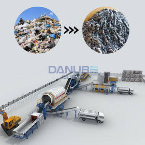 Équipement de tri automatique des déchets urbains pour usine de recyclage des ordures - Product Image 1