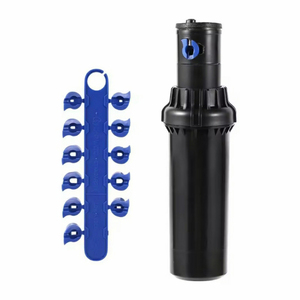 Aspersor <span class=keywords><strong>de</strong></span> impacto emergente para <span class=keywords><strong>riego</strong></span> <span class=keywords><strong>de</strong></span> césped, 360 engranajes rotativos para agricultura, jardín, lluvia, pájaro, rociador subterráneo oculto - Product Image 1