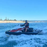 Ponton de sécurité gonflable en PVC de haute qualité pour jet ski, kit de ponton gonflable pour jet ski, bouée de protection, ponton aquatique, collier d'Hawaï