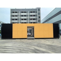 Maison modulaire en acier léger, maison préfabriquée en structure acier, assemblage rapide, maisons préfabriquées pour projets résidentiels et commerciaux