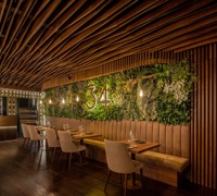 Solutions Modernes de Design d'Intérieur pour Hôtels à Service Complet, Adaptées aux Projets Mondiaux Marriott Hilton, Ensembles de Restaurant en Bois