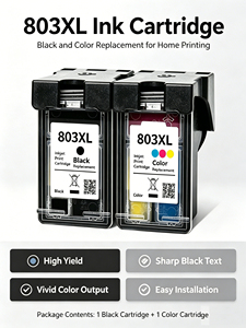 Cartouche compatible H.P 803 Cartouches d'<span class=keywords><strong>encre</strong></span> rechargeables pour H.P 2132, 2621, 2622, 2623, 2628, <span class=keywords><strong>2600</strong></span>, 2130, 2131, 1112 - Product Image 6
