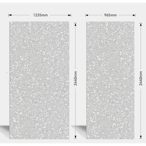 การออกแบบตกแต่งภายในที่ทันสมัยมีแผ่นหินขัดที่ทนทานและปรับแต่งได้ - Product Image 1