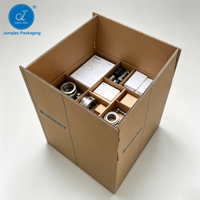 Boîte en carton ondulé 5 plis personnalisée avec logo, recyclable, pour déménagement, emballage, expédition et livraison