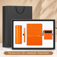 Ensemble Cadeau d'Affaires Premium : Carnet Étoilé, Stylo, Gobelet Isotherme, Batterie Externe – Idéal pour Cadeau Client ou d'Entreprise