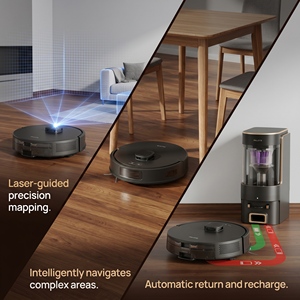 PT20-C800 Robot Vacuum Cleaner 18000Pa Suction LDS Laser Navigation Auto Dust Collection Anti-Collision Sweep <b>Mop</b> Pet - Product Image 6