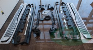 Liush điện bên bước tấm hợp kim nhôm chạy bảng cho TOYOTA FORTUNER 2016 + điện tự động bên bước - Product Image 4