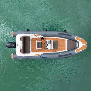 Liya 20 pies 6,2 M Rib 620 bote inflable con Motor fuera de borda Hypalon Material para turismo pesca entretenimiento en venta - Product Image 4