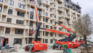 Bt26rt dingli מותג רשמי חדש 26 מ 'עבודה אווירית פלטפורמה ישר זרוע זרוע טלסקופית בום להרים - Product Image 6