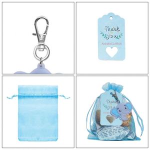 Promotion Porte-clés Souvenirs de Baptême Bébé Éléphant pour Fête d'Anniversaire et Baby Shower - Product Image 4