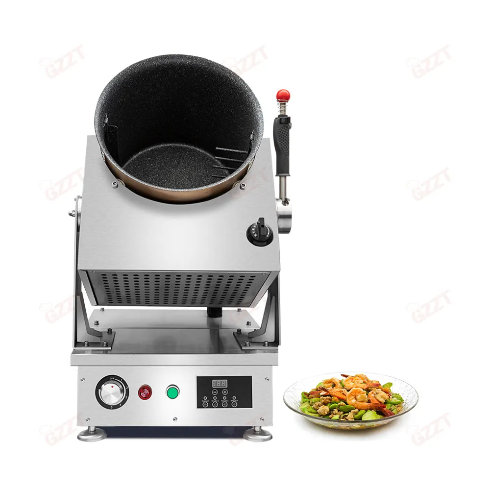 Robot de cuisson de sautés multifonction Intelligent Automatic Rice Fried Wok Cooker Robot Machine Commercial Cooking Robot